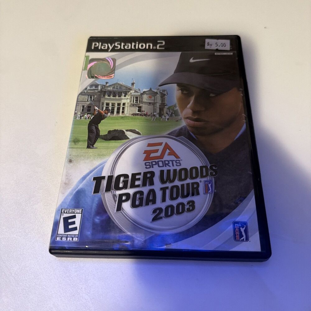 Tiger Woods PGA Tour 2003 ( Sony Playstation 2 , PS2 ) - CIB -
